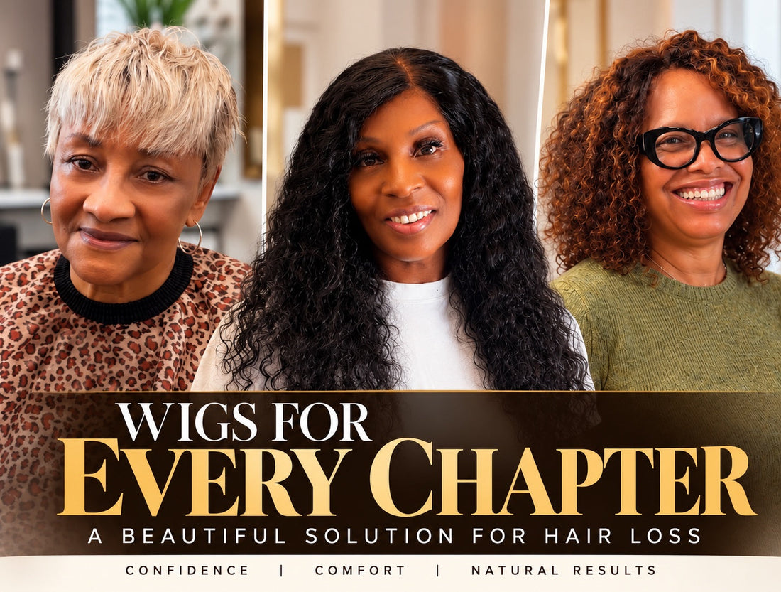 Hair Loss & Aging: Your Hair May Change, But Your Confidence Doesn’t Have To