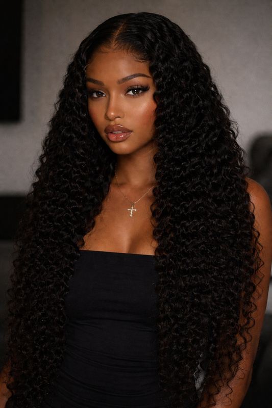 13x4 HD Frontal Pineapple Curly Wig