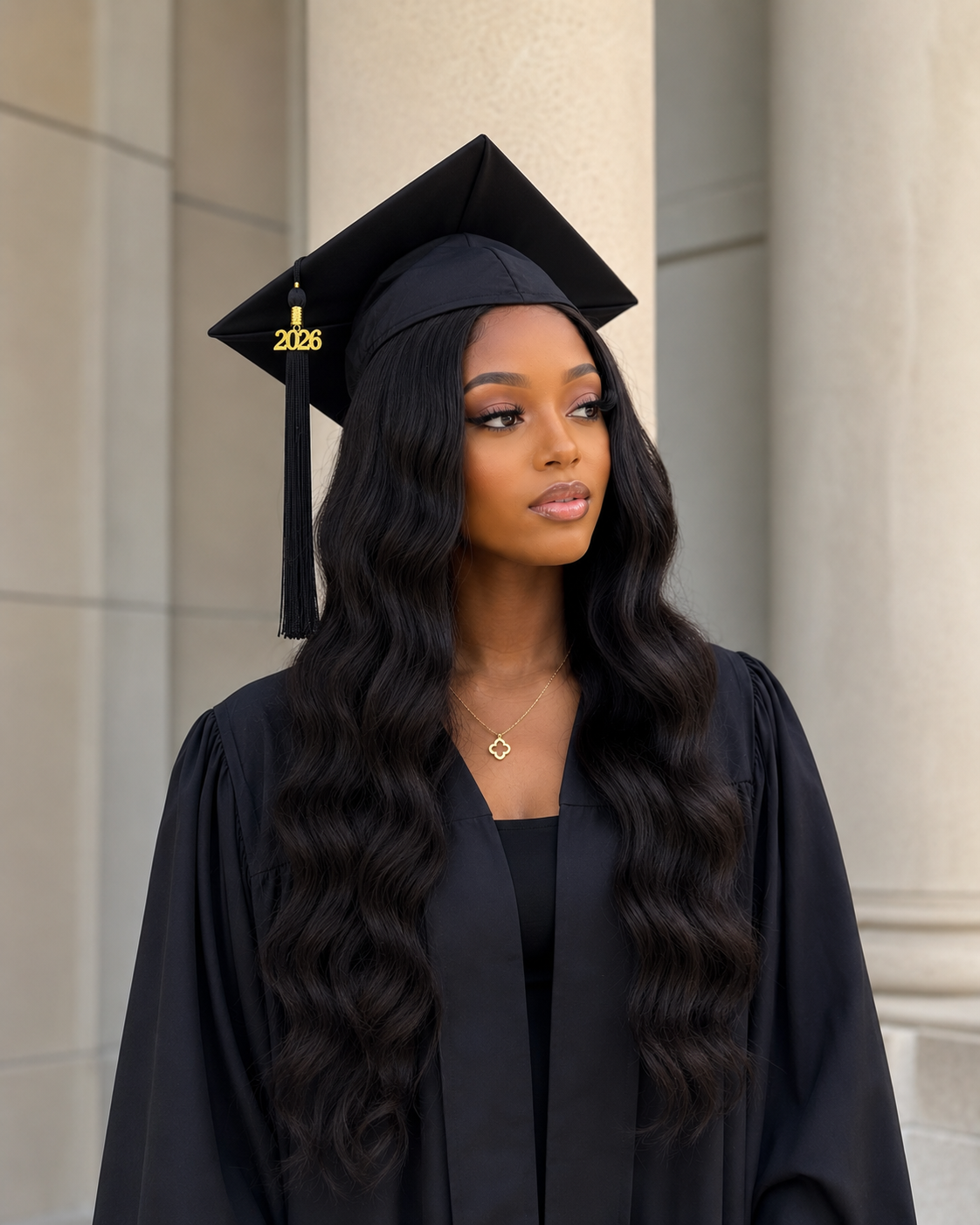 Glueless body Wave 5x5  Lace Closure Wig