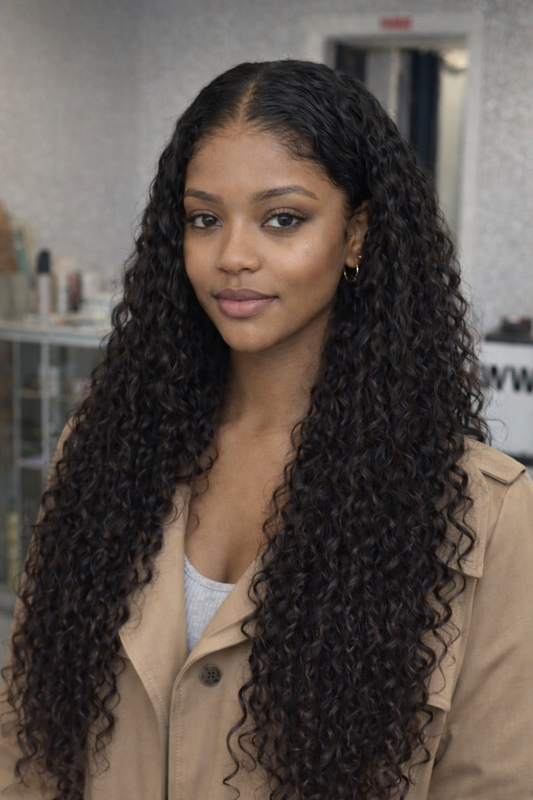 24 inch deep curly bundles