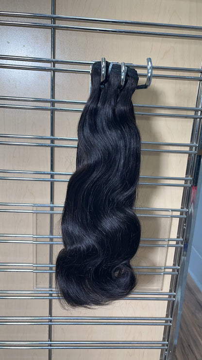 Malaysian Body Wave (Double Drawn Wefts)
