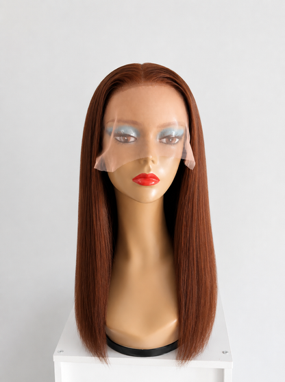 Auburn Cooper Lace Frontal Wig 16 inch